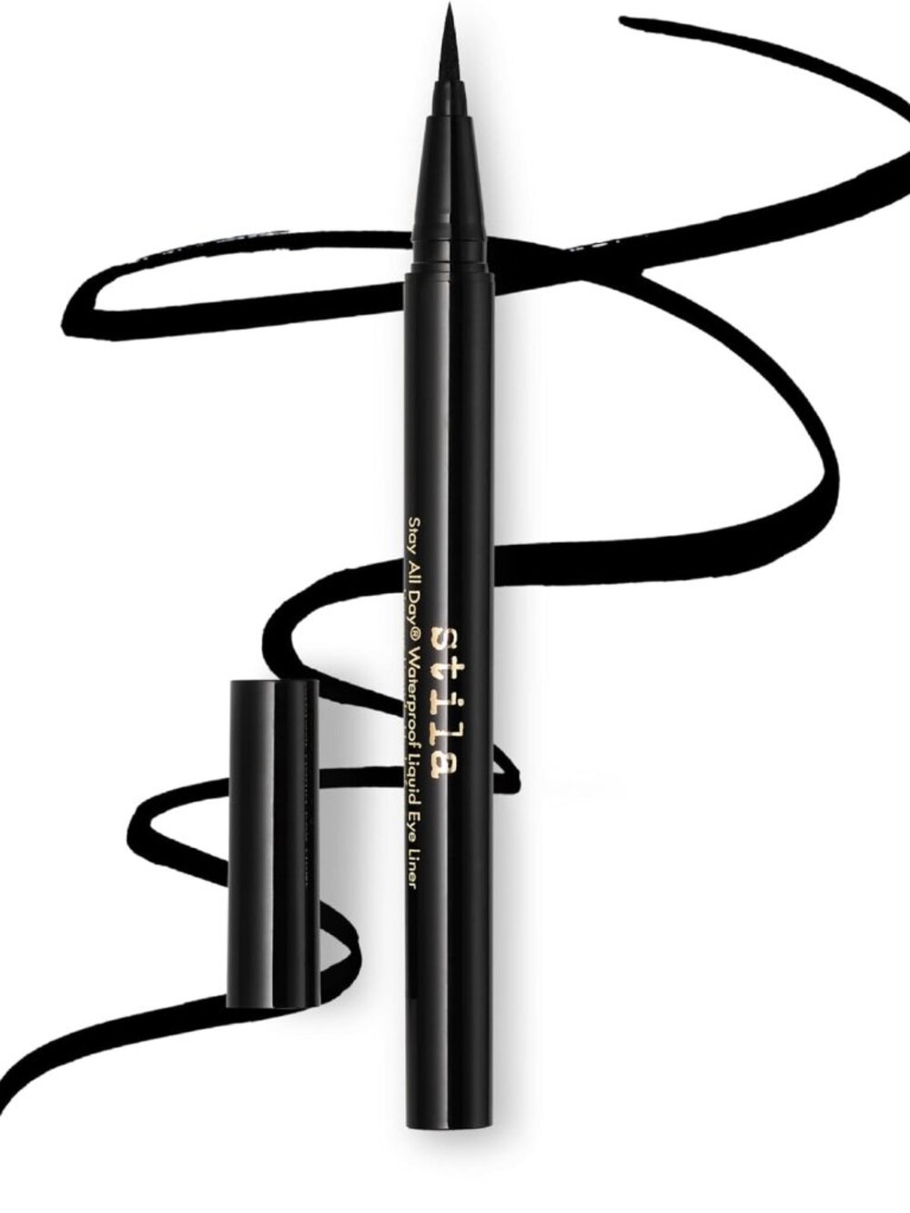 Waterproof Liquid Eyeliner with Micro Tip - Long-Lasting, Smudge-Proof, Perfect